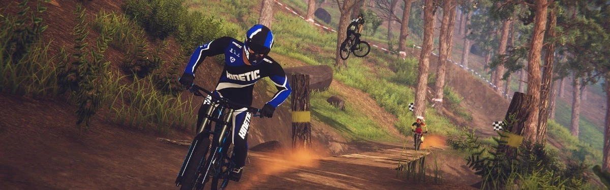 Стрим: Descenders - Гонки на велосипедах