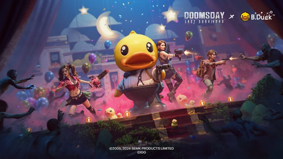 Doomsday: Last Survivors заколлабились с утёнком B.Duck