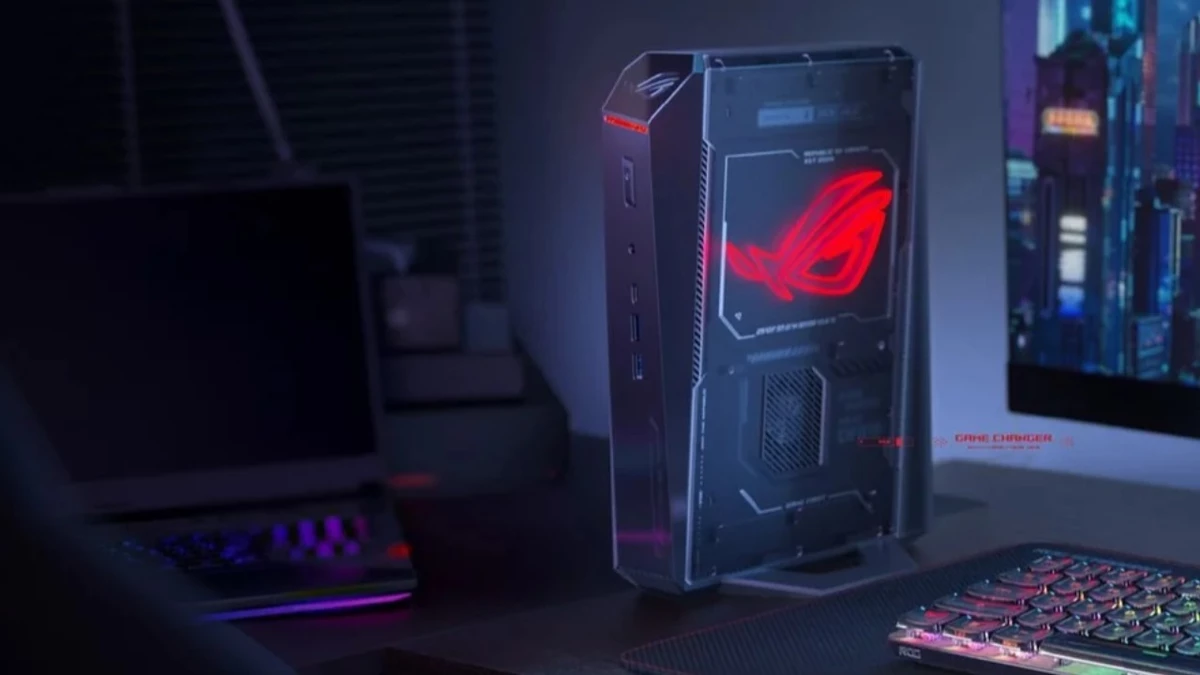 ASUS ROG NUC — размеры PlayStation 5, но с RTX 5080M внутри