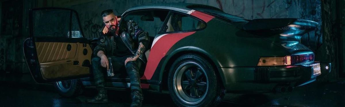 Cyberpunk 2077 — CD Projekt RED отсняла ролик с Porsche 911 Turbo и Maul Cosplay. Премьера через пару недель