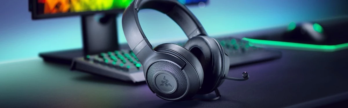 Легкая гарнитура Razer Kraken X с объемным звуком 7.1