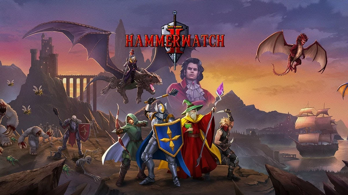 Анонсирован олдскульный ролевой экшен с открытым миром Hammerwatch II