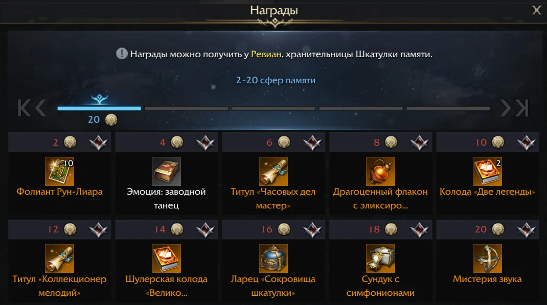 Подробности обновления Шкатулка памяти для российской версии Lost Ark