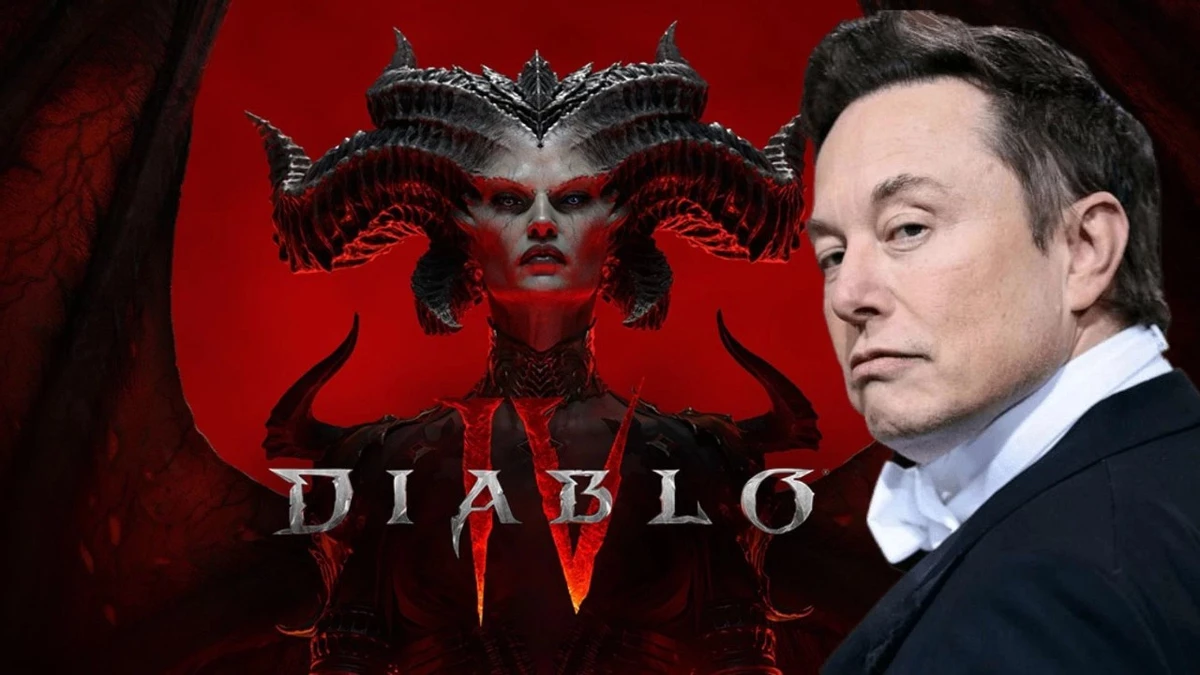 Илон Маск на праздниках гриндил в Diablo IV