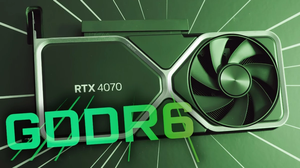 NVIDIA RTX 4070 G6 оказалась до 5% медленнее базовой G6X-версии, но стоит столько же