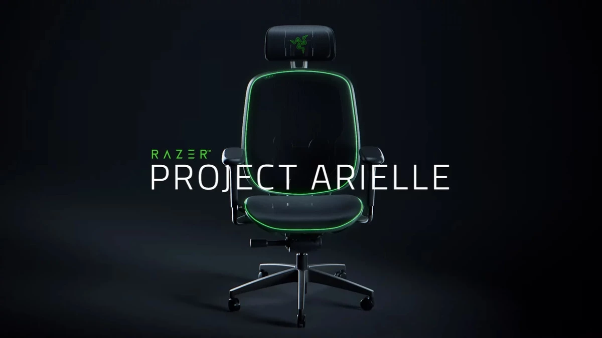 Геймерское кресло Razer Project Arielle: оно не только охлаждает, но и подогревает