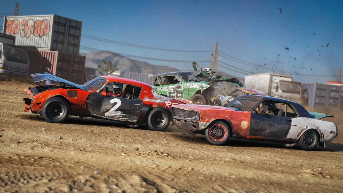 Гонка Wreckfest 2 выйдет в ранний доступ в марте