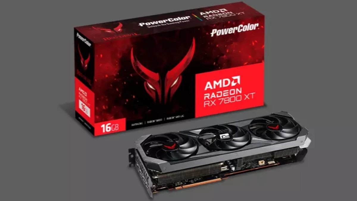 Характеристики AMD RX 7800 XT утекли в сеть