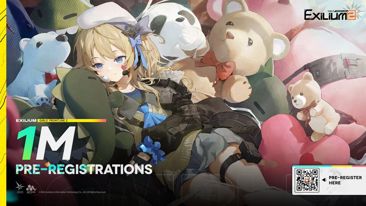 Более миллиона человек ждут Girls' Frontline 2: Exilium на глобале