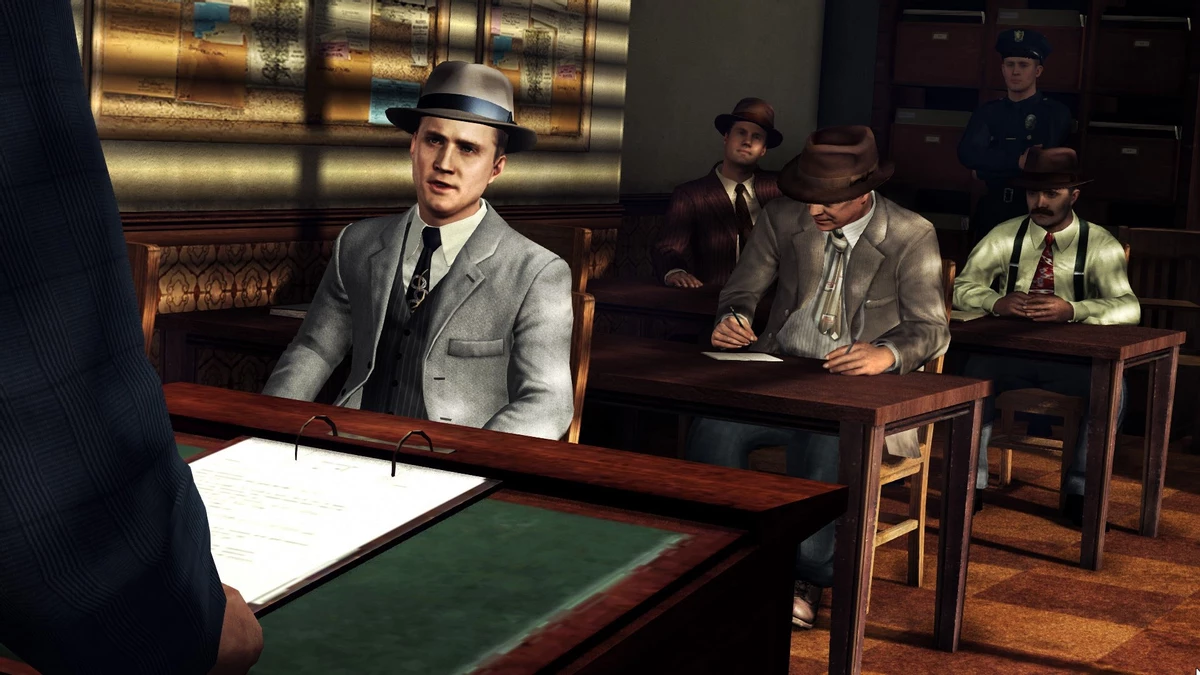 L a noire как менять костюм