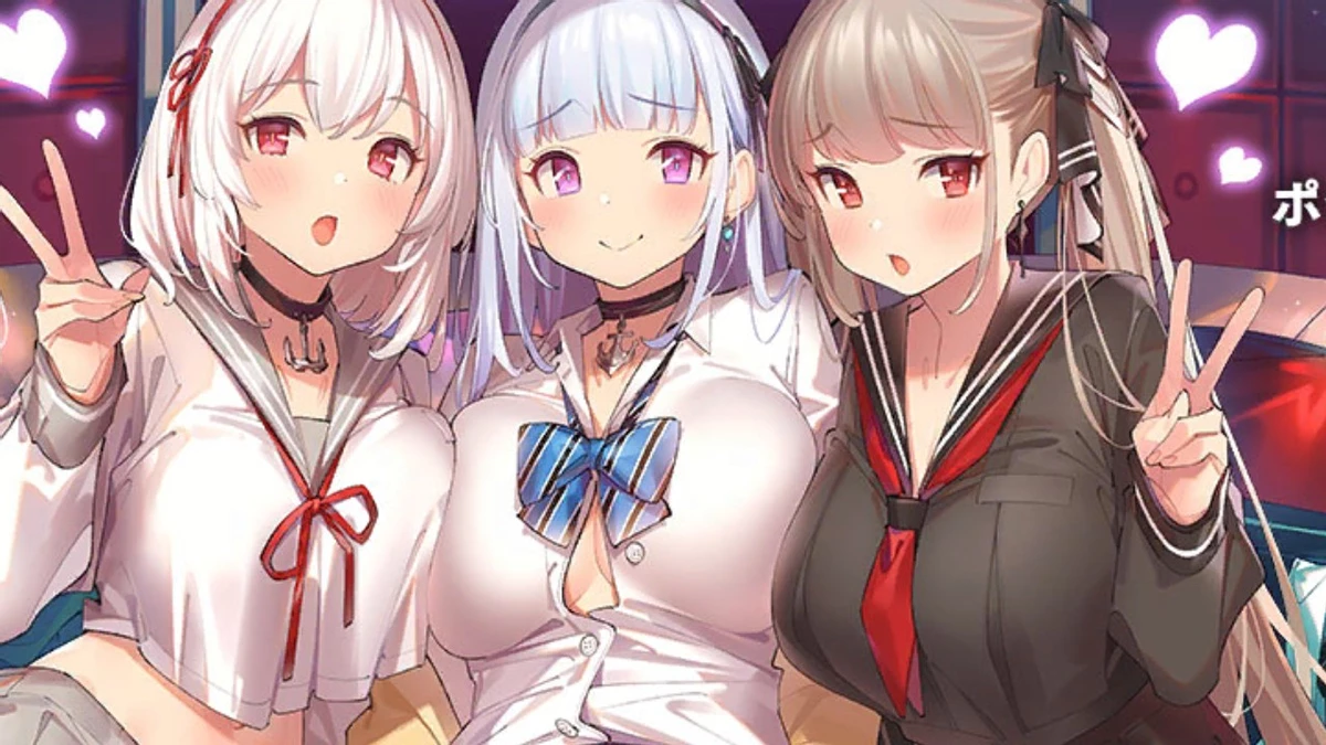 Ухаживаем за Сириус в личной квартире корабледевочки из Azur Lane