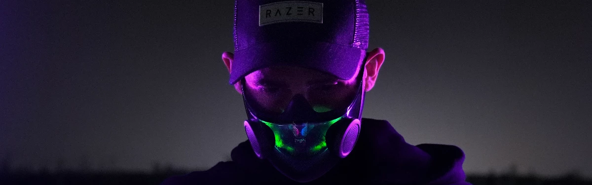 Razer выпустит RGB-маску с усилителем голоса и геймерскую соломинку для напитков