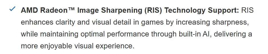 Повышение резкости в играх с ИИ упомянуто в особенностях AMD RX 9070 XT