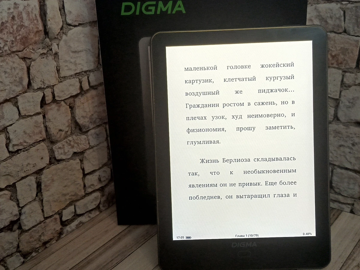 Обзор электронной книги Digma P6 — великолепный флагман на российском рынке