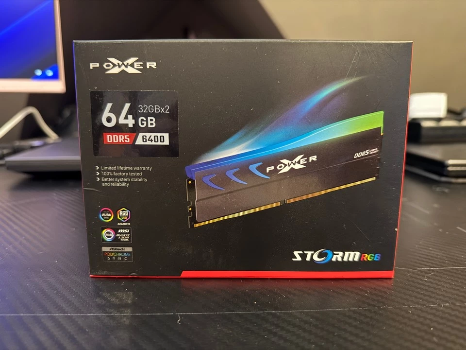 Silicon Power XPOWER Storm RGB 2x32 ГБ DDR5-6400 – мощь, скорость и стиль в одном комплекте