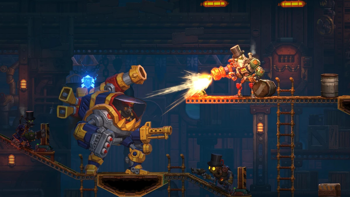 Первый геймплейный трейлер SteamWorld Heist 2 — приключения в мире паропанка