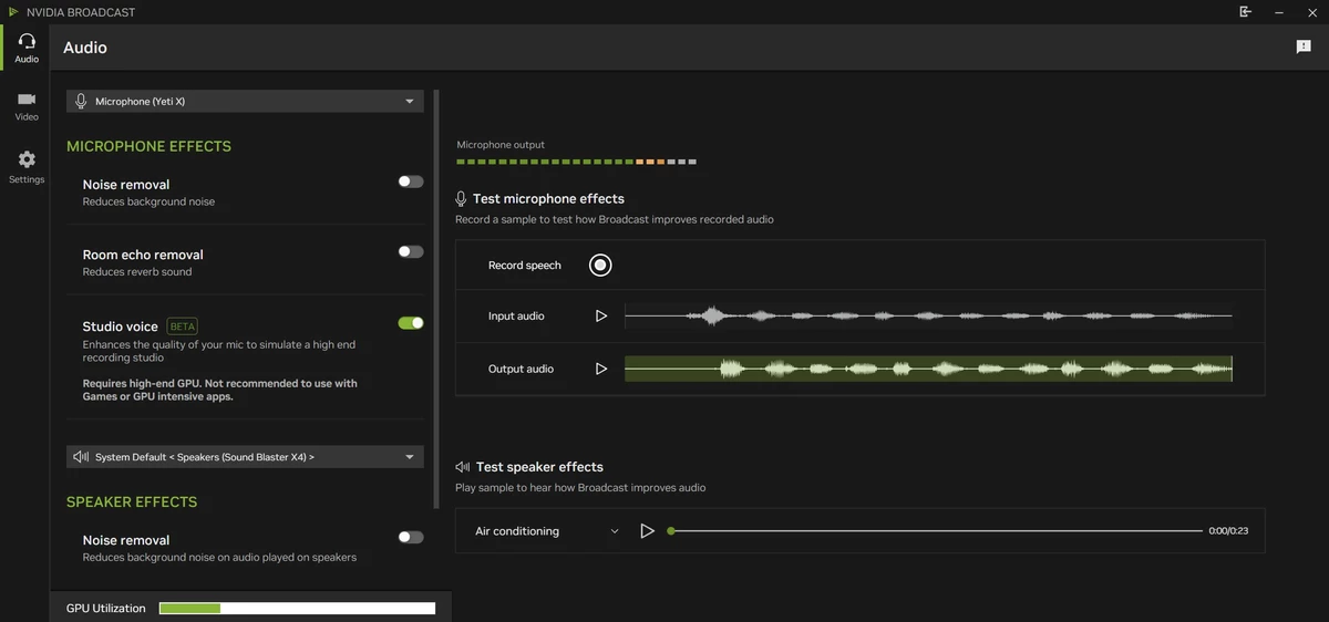Любой микрофон зазвучит как студийный — грядет обновление для Nvidia Broadcast