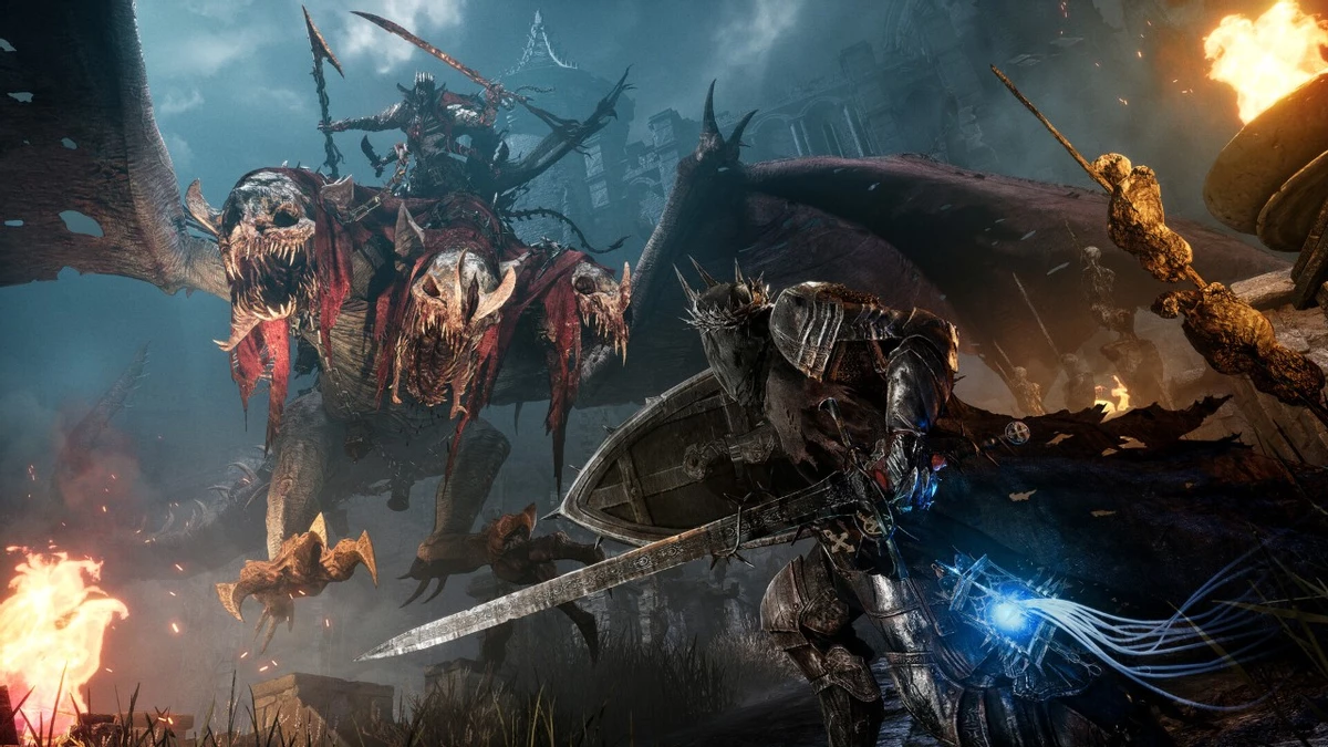 17 минут геймплея ARPG Lords of the Fallen