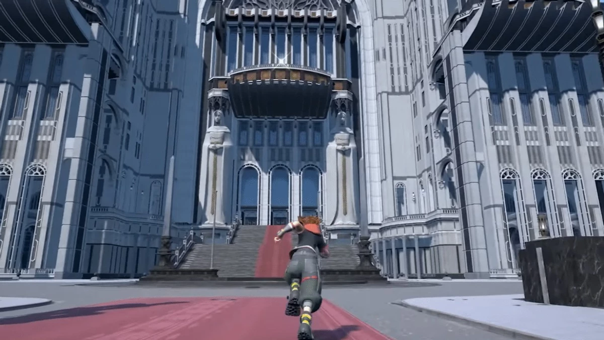 Моддер создает в Kingdom Hearts III целый город из FFXV