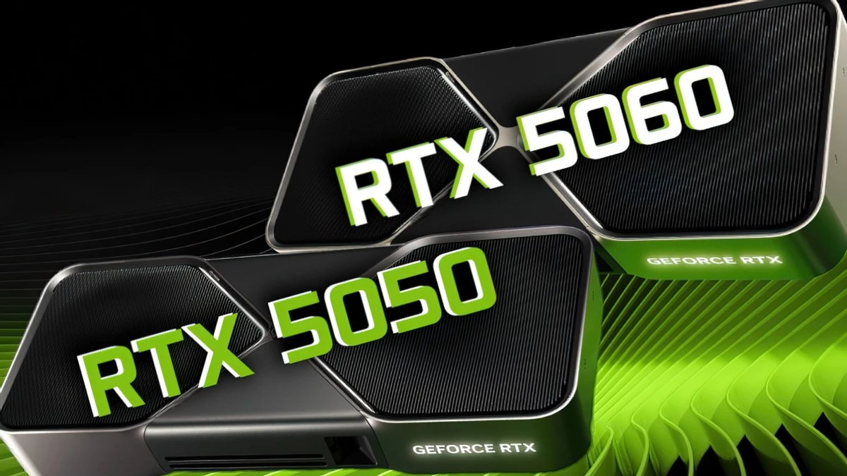 NVIDIA RTX 5050 получит 8 Гб памяти, но только GDDR6