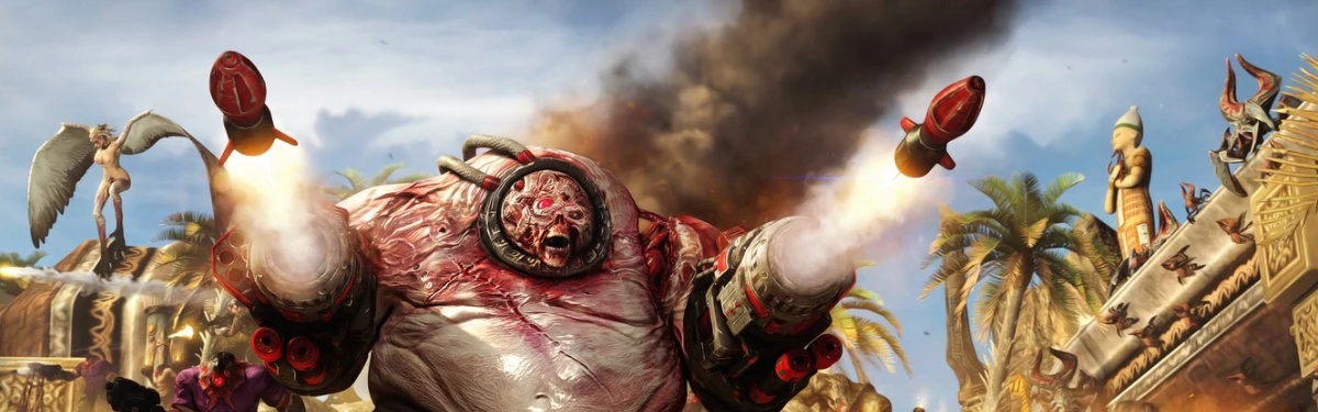 Serious Sam 4: Planet Badass - Первые геймплейные кадры