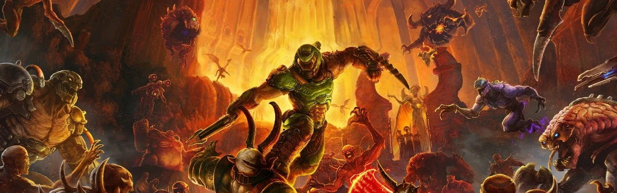 Первые три части DOOM выйдут сегодня на Nintendo Switch