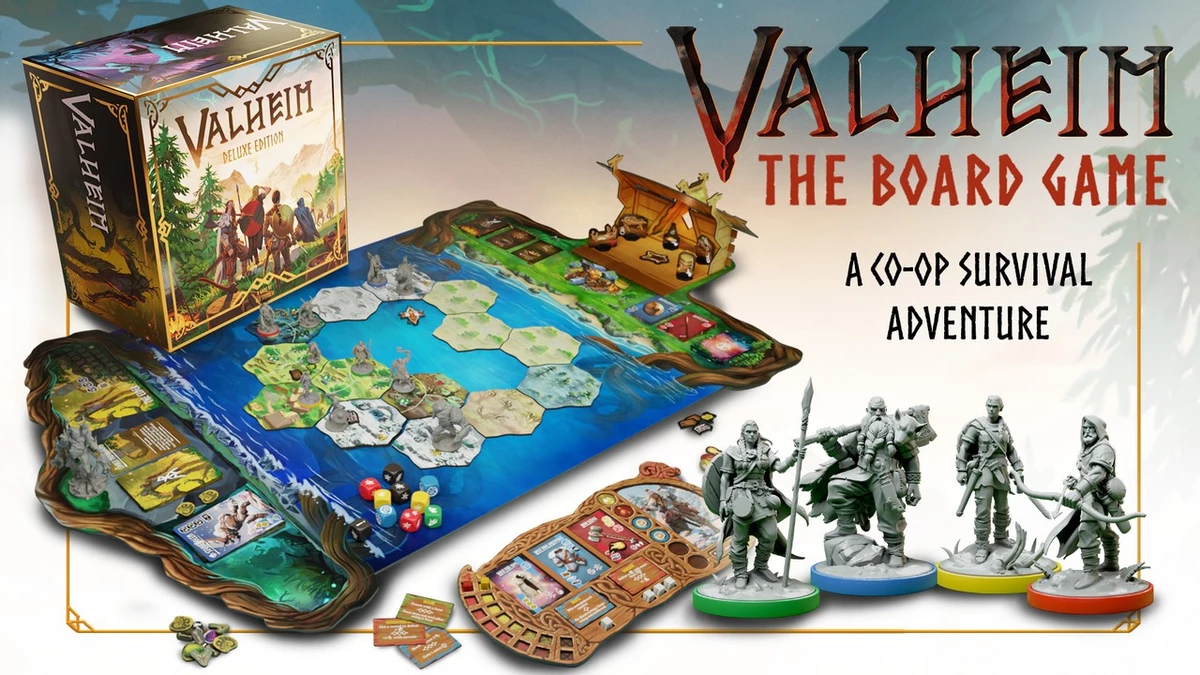 Предзаказ и сбор денег за настолку Valheim: The Board Game стартовал