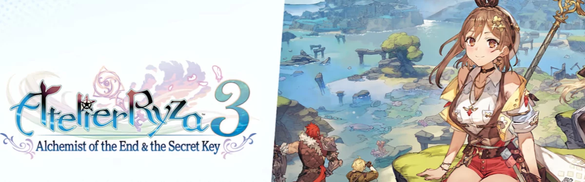 Анонсирующий трейлер Atelier Ryza 3: Alchemist of the End & the Secret Key и первый взгляд на игру