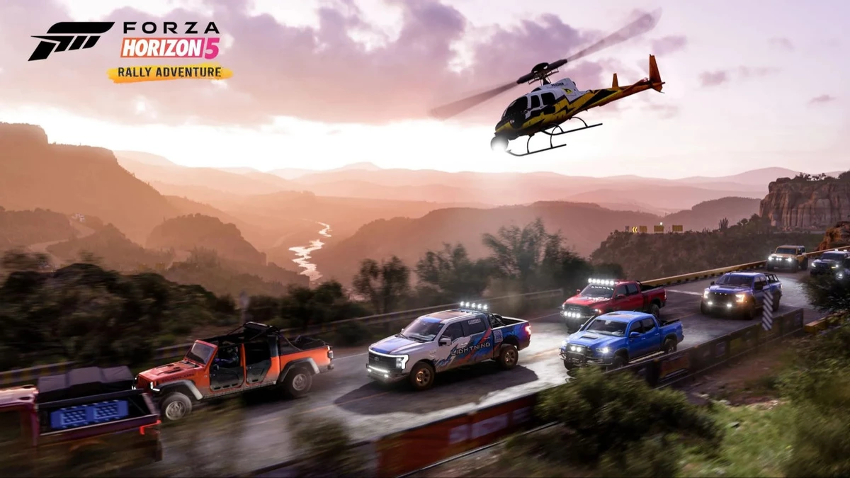 Разработчики Forza Horizon 5 представили новую карту Сьерра-Нуэва 