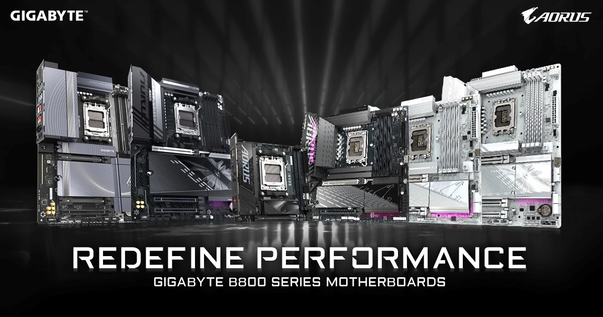 GIGABYTE представила новые материнские платы для Intel и AMD с ИИ внутри