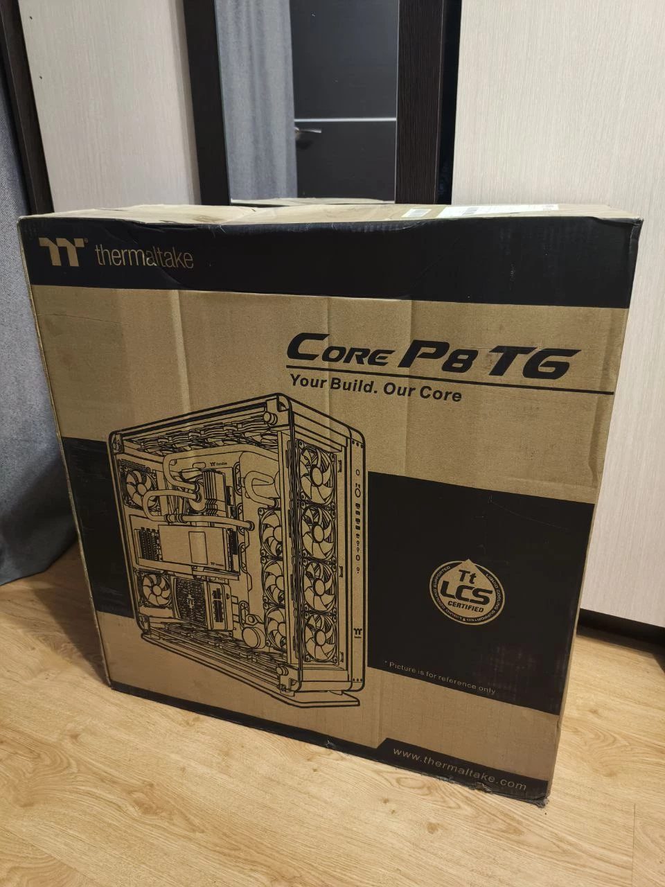 Обзор корпуса Thermaltake Core P8 TG: вес — это хорошо…