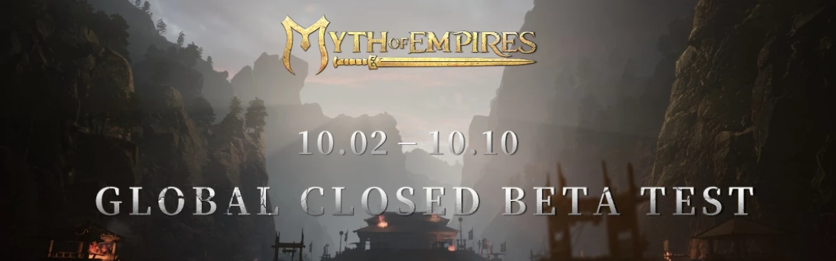 В начале октября пройдет закрытое тестирование Myth of Empires: регистрация уже открыта