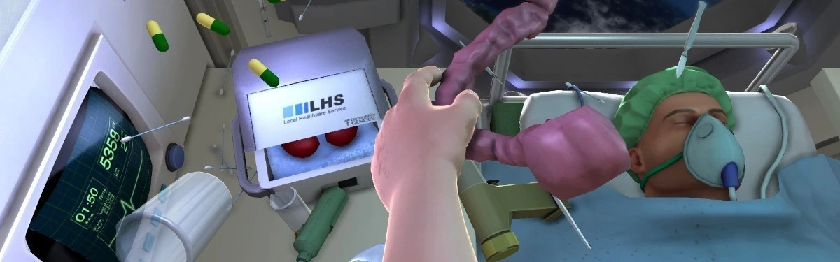 Стрим: Surgeon Simulator - Как не надо лечить людей