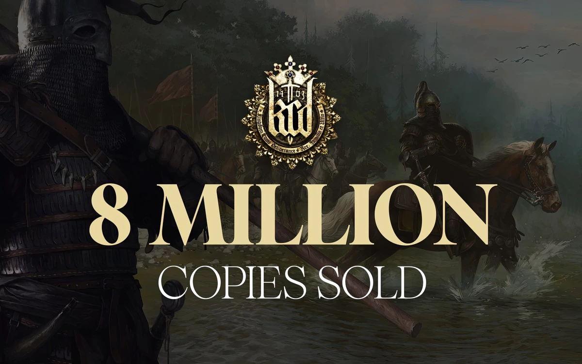 Сегодня нам покажут Kingdom Come: Deliverance 2, а первая часть продалась 8 миллионами копий