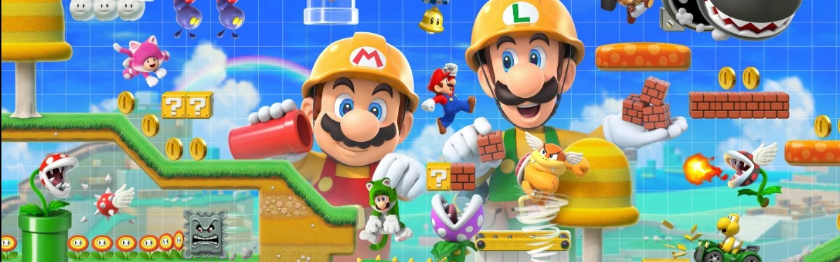 Дата выхода Super Mario Maker 2 назначена на июнь