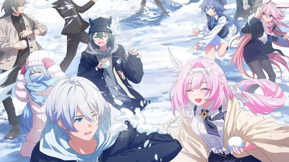 HoYoverse опубликовала опенинг Golden Courtyard: New Year Wishes in Winter — аниме по Honkai Impact 3rd