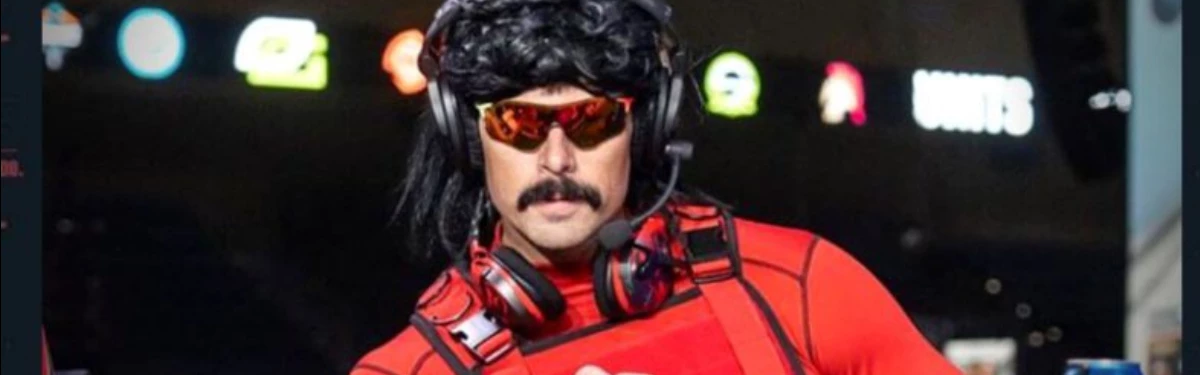 Dr. Disrespect.  забанен на Twitch