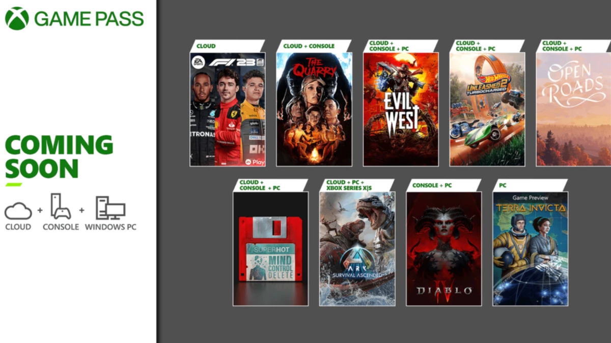 Diablo IV, Evil West, The Quarry и другие игры появятся в Game Pass в марте и начале апреля