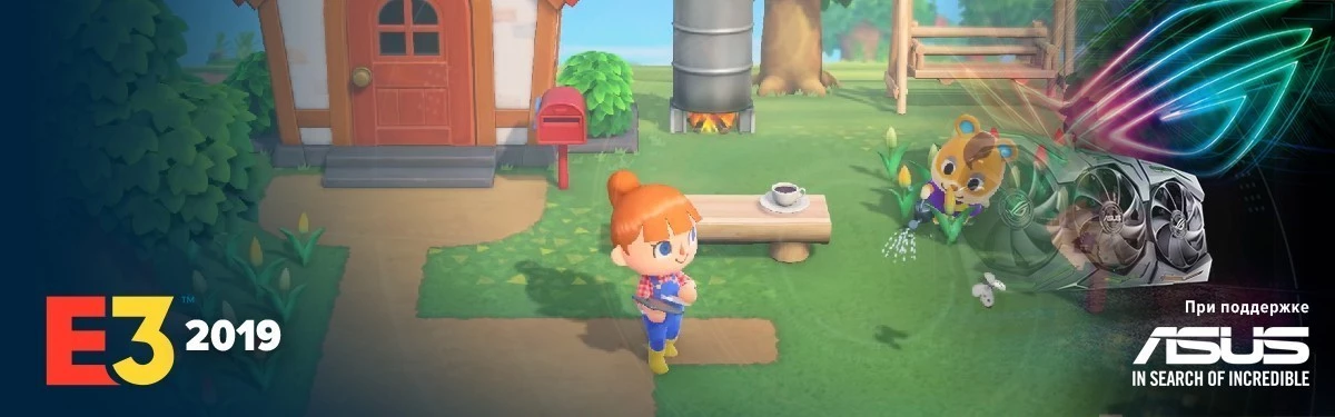 [E3 2019] Animal Crossing: New Horizons - Игроки посетят “Необитаемый остров”