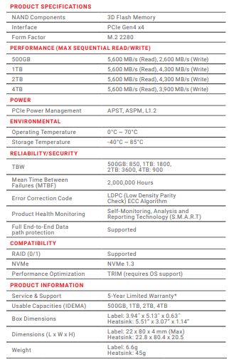 Обзор NVMe PCIe 4.0 SSD накопителя PNY XLR8 CS3040