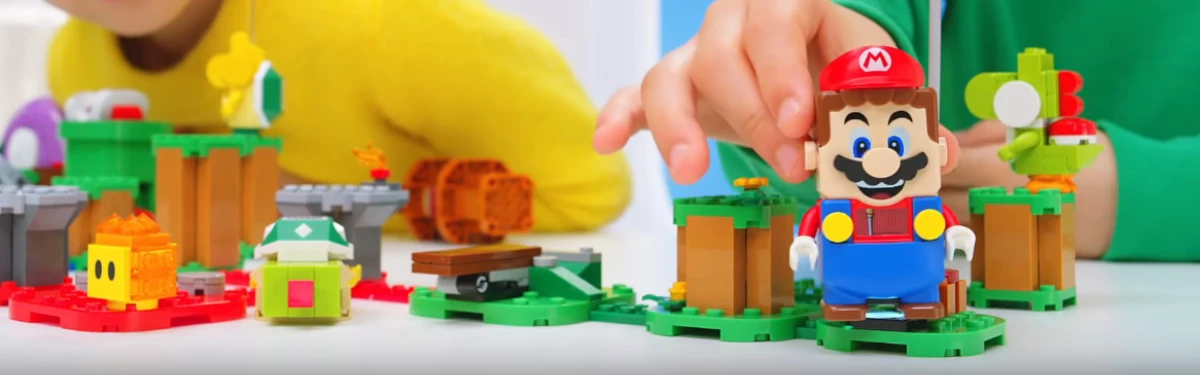 LEGO и Nintendo представили интерактивного LEGO Super Mario