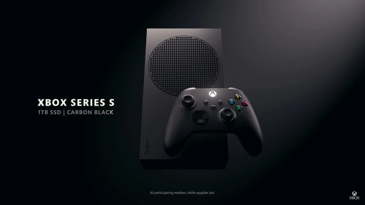 На рынок вышла консоль Xbox Series S Carbon Black