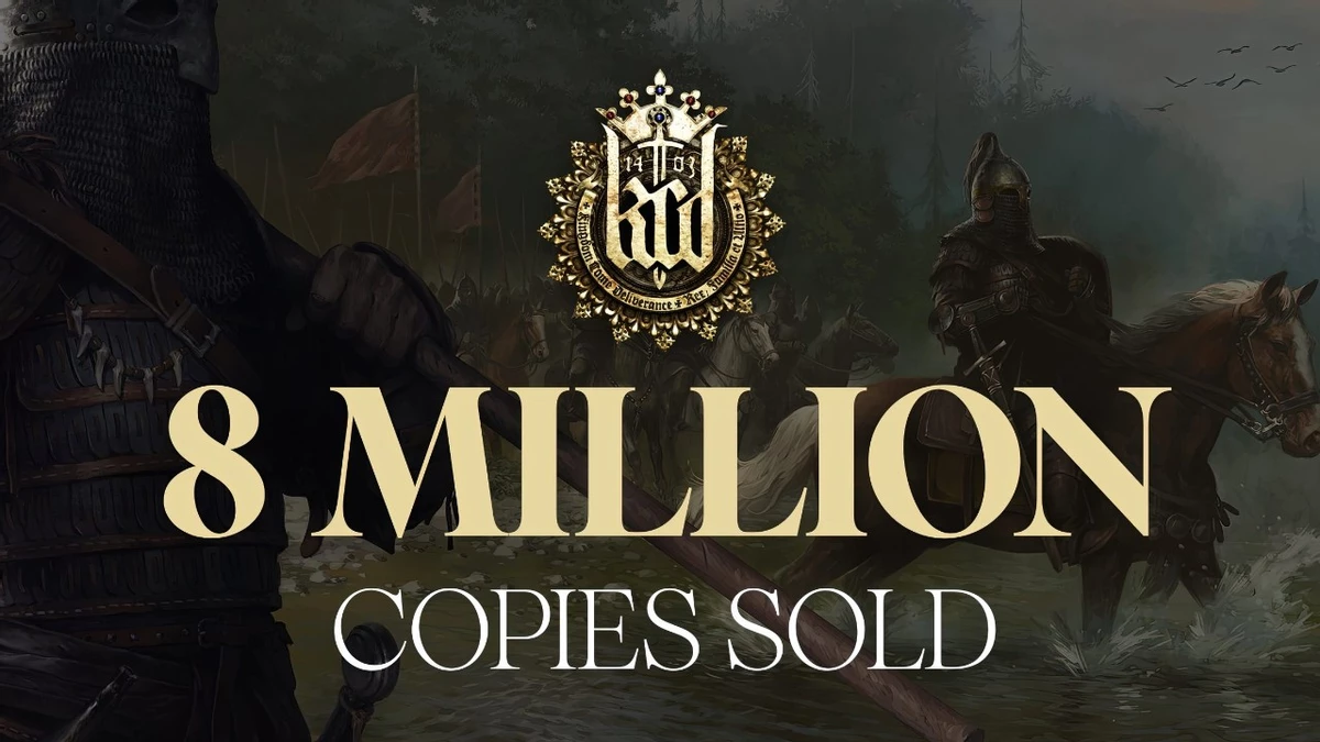 Сегодня нам покажут Kingdom Come: Deliverance 2, а первая часть продалась 8 миллионами копий