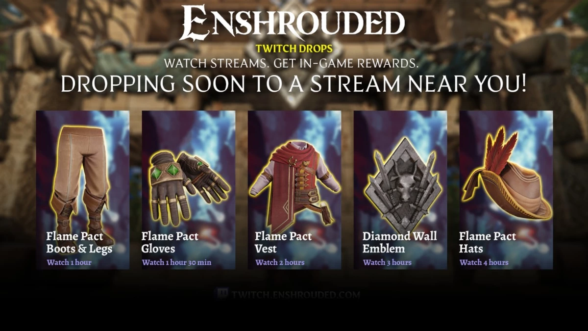 Разработчики Enshrouded запустили новую Twitch Drops кампанию