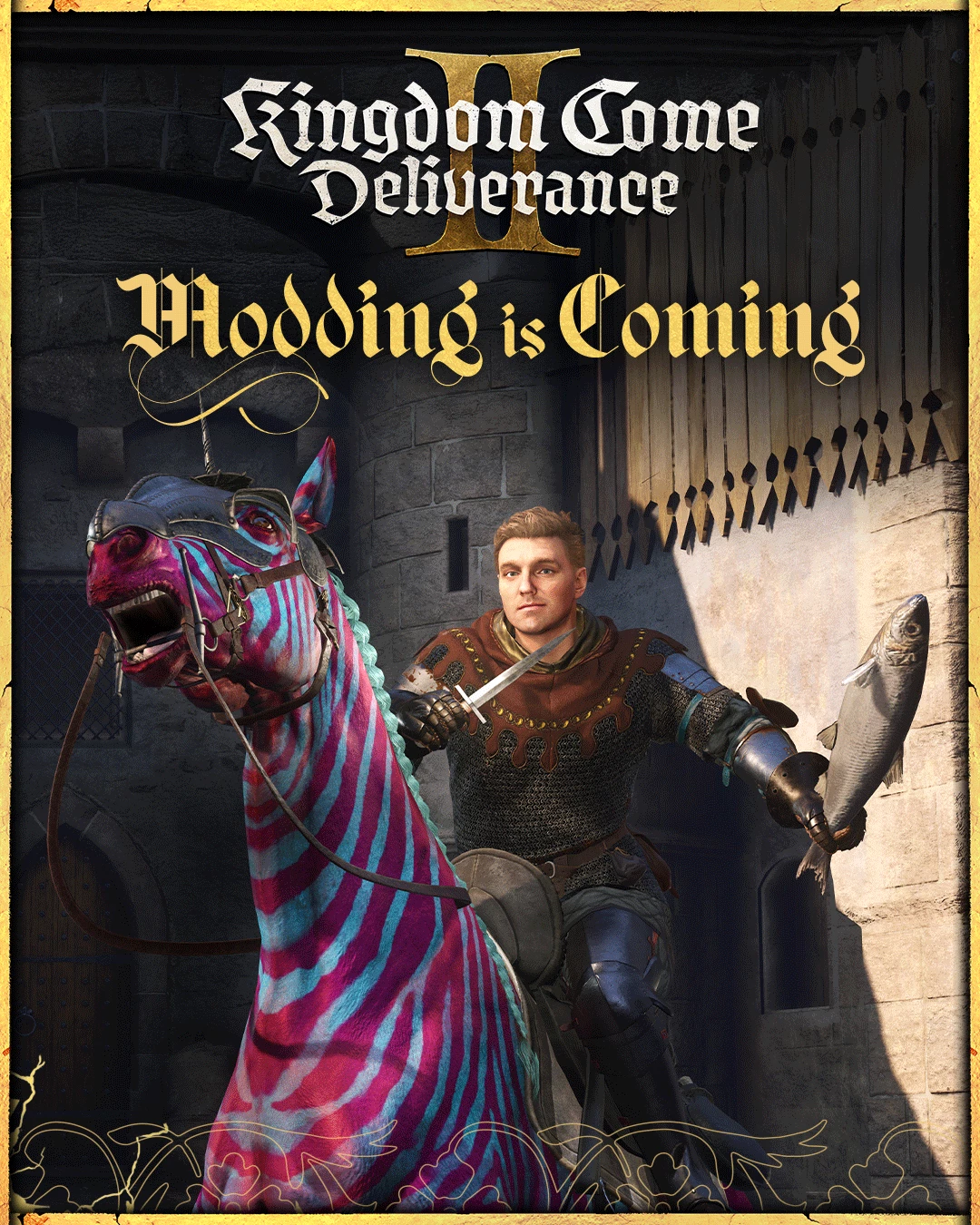 Розовую зебру вам в... Kingdom Come: Deliverance 2 — на подходе поддержка модов через «Мастерскую Steam»