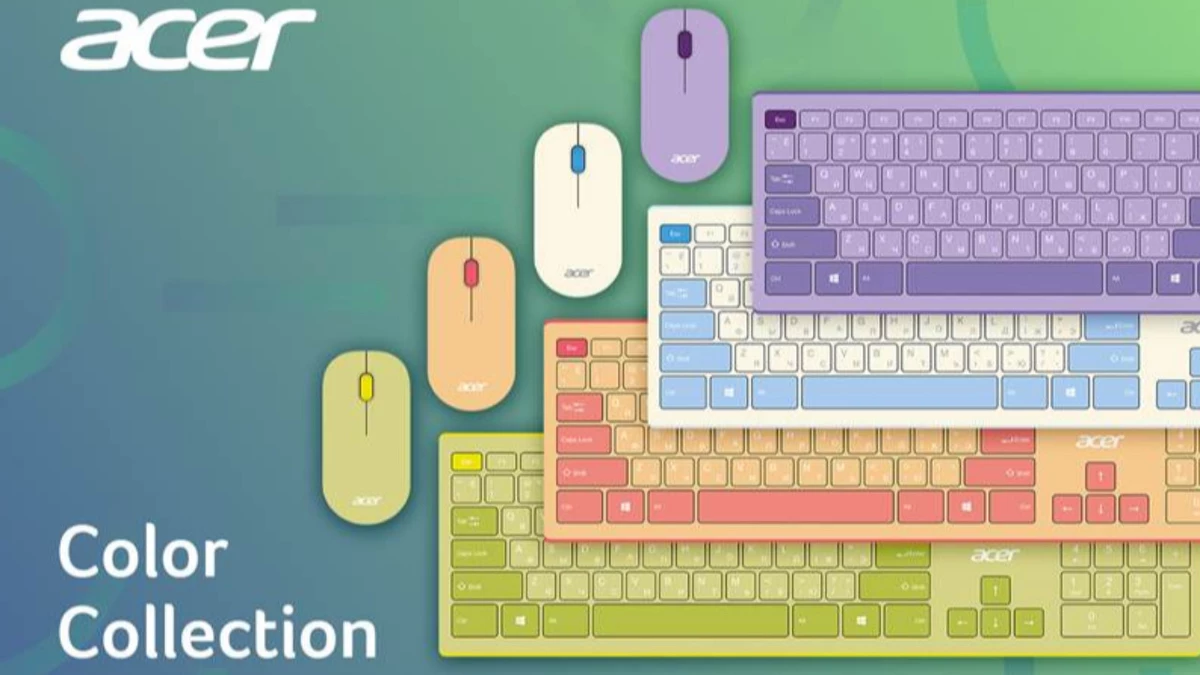 В России стартовали продажи обновленной Color Collection от Acer