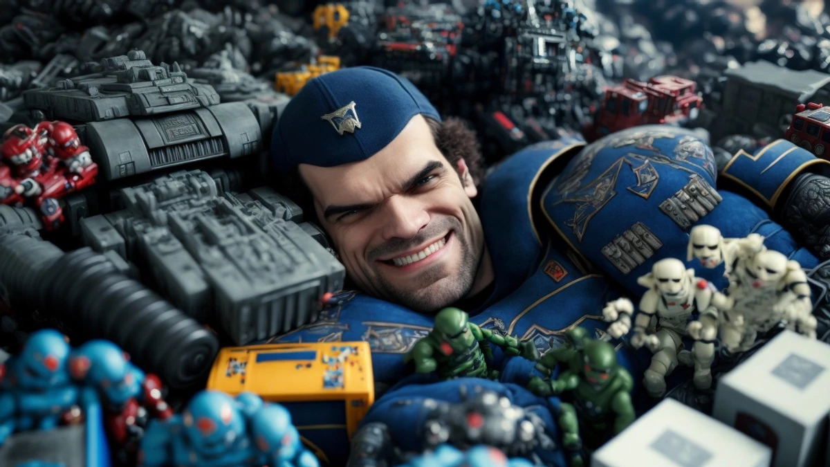 Нейросеть показала Генри Кавилла в Warhammer 40,000 и досуг нашего любимого гика