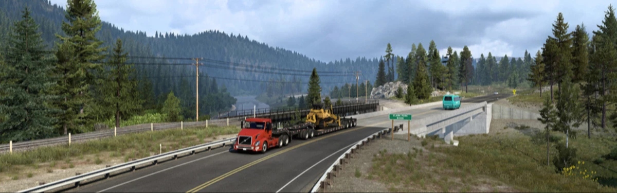 В American Truck Simulator появится штат Монтана