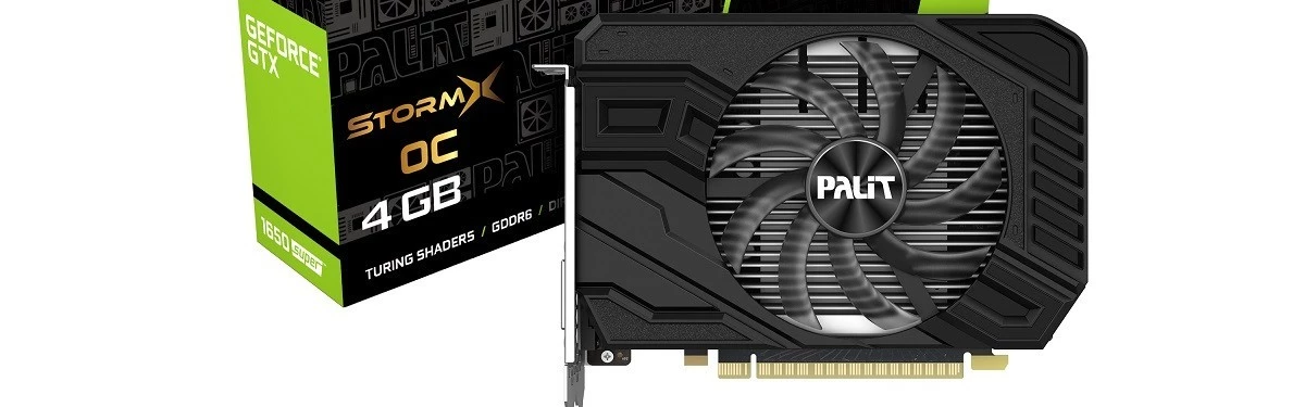 Компания Palit объявила о старте продаж GeForce GTX 1650 SUPER