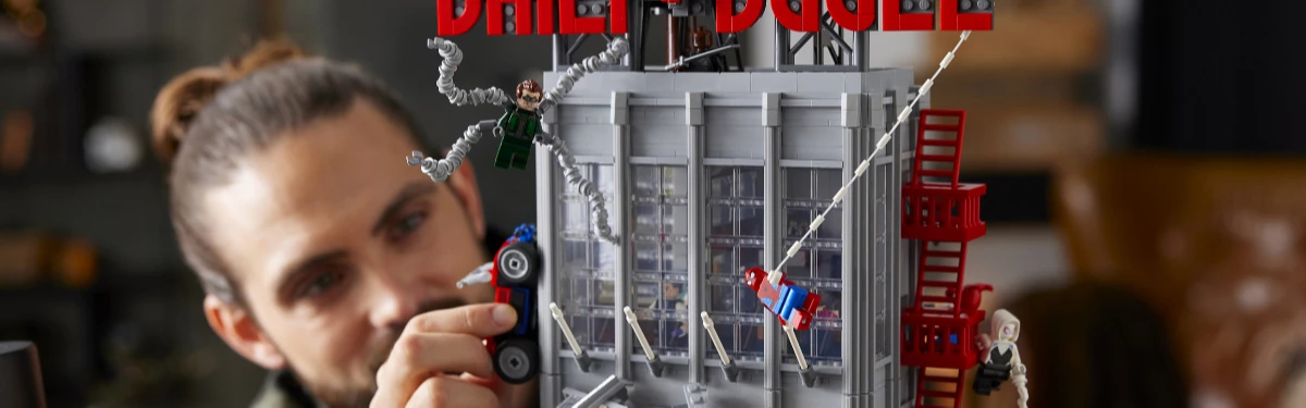 Достань мне фото этого набора! LEGO выпустит небоскреб Daily Bugle высотой 82 см - самый большой набор Marvel